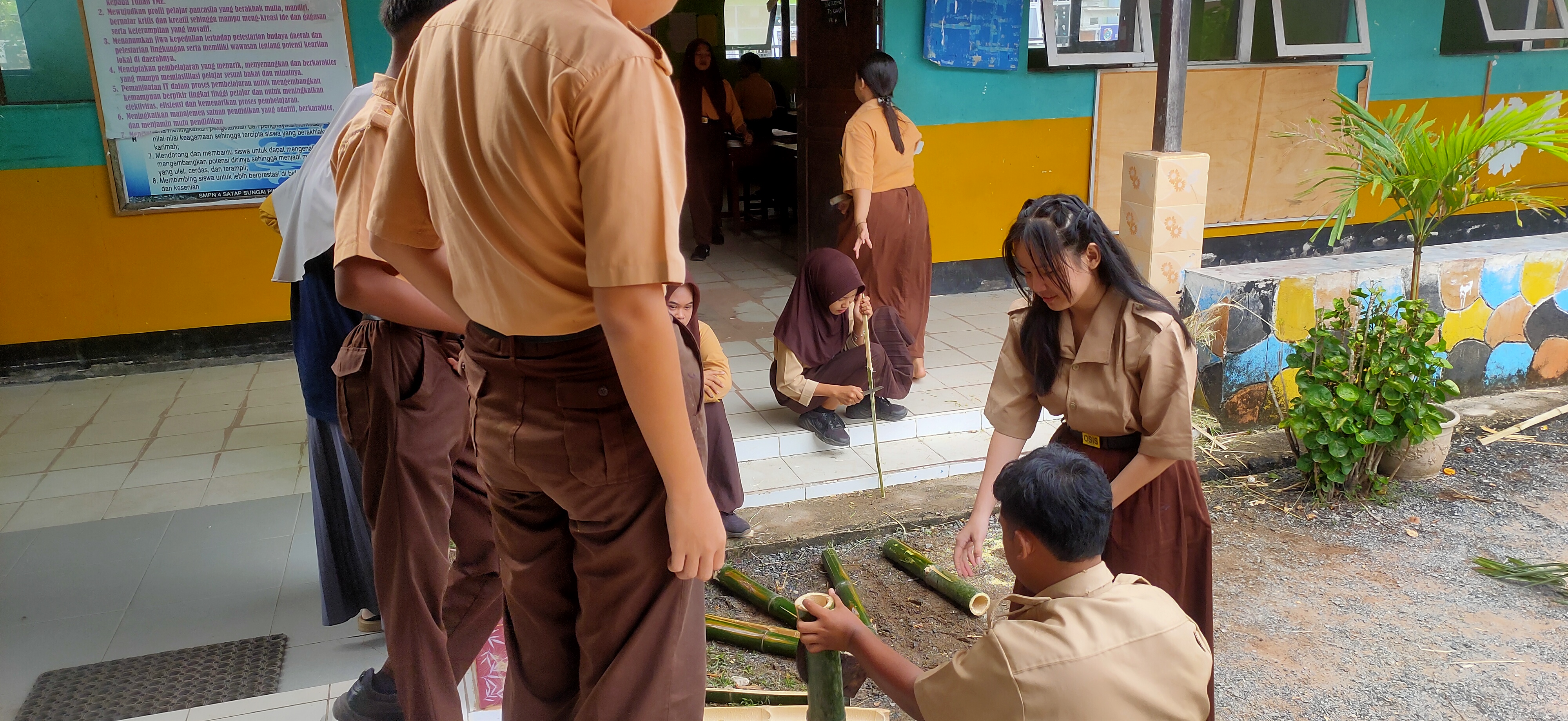 Kegiatan Ko kurikuler SMP Negeri 4 Sungai Pinyuh